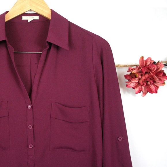 *HOST PICK!* Lot of 3 Pleione Anthro Career Tops - Picture 5 of 8